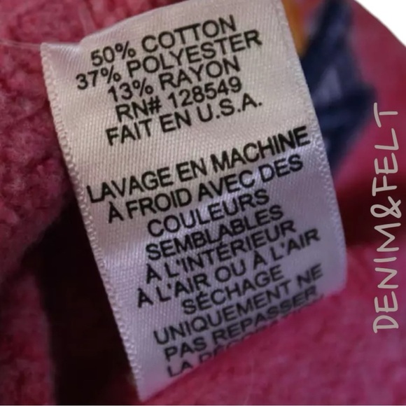 AVIATOR NATION Women’s Pink Hand Tie Dyed Cropped Hoodie/Sweatshirt/Pullover 🩷 - Picture 8 of 13